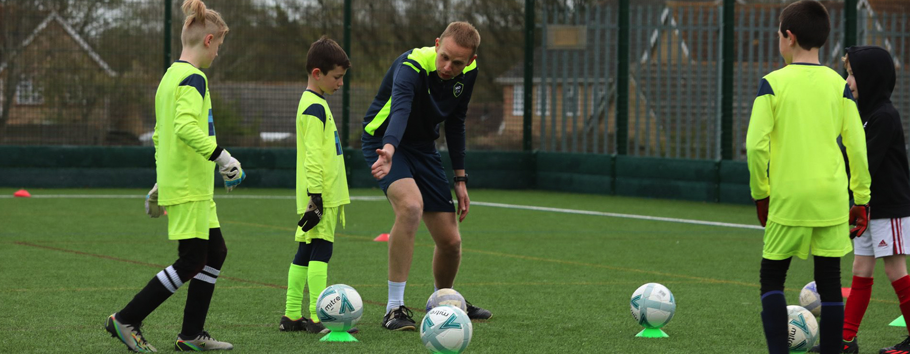 Essex goalkeeper coaching session